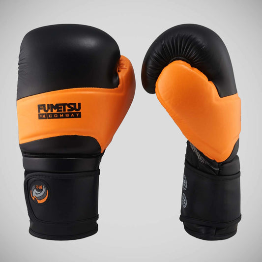 Black/Orange Fumetsu Ghost Boxing Gloves Black-Orange