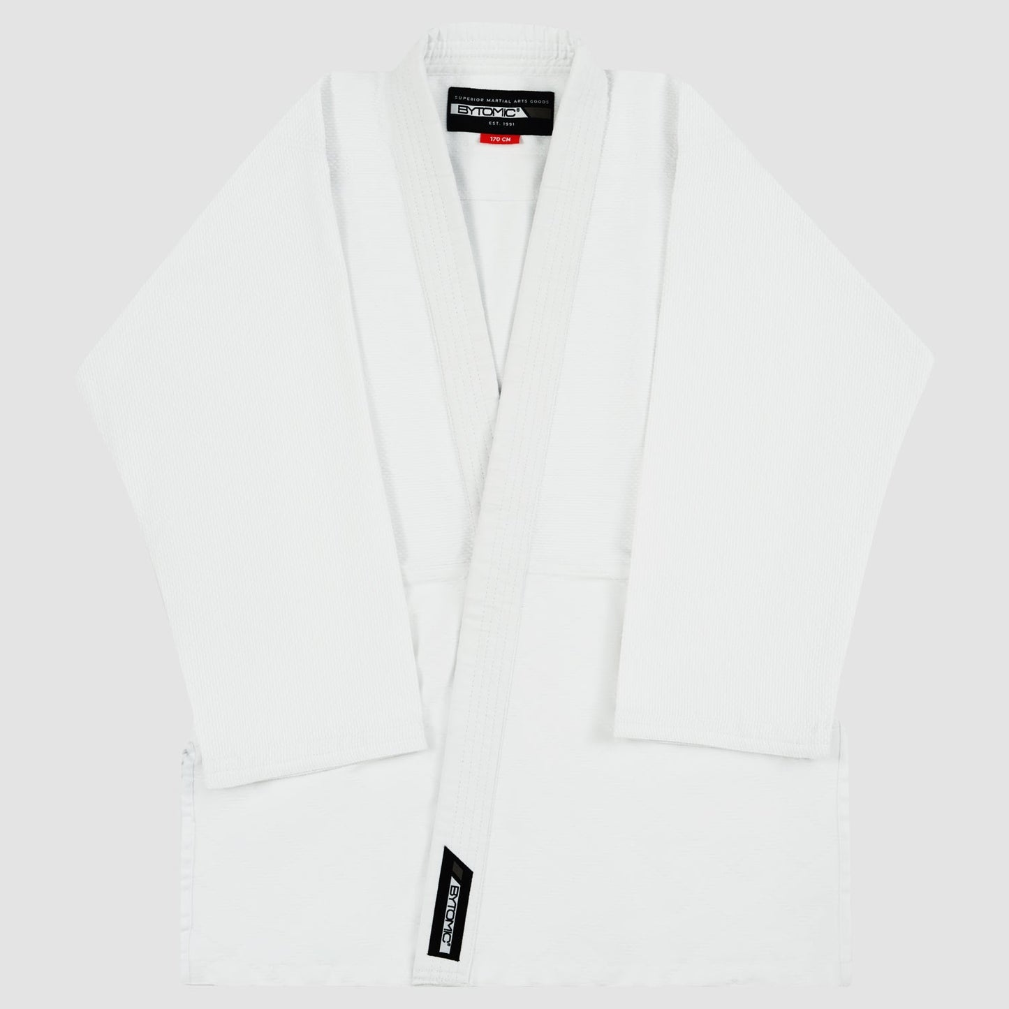 White Bytomic Red Label Kids Judo Uniform