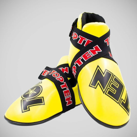 Yellow/Black Top Ten Superlight Glossy Kicks