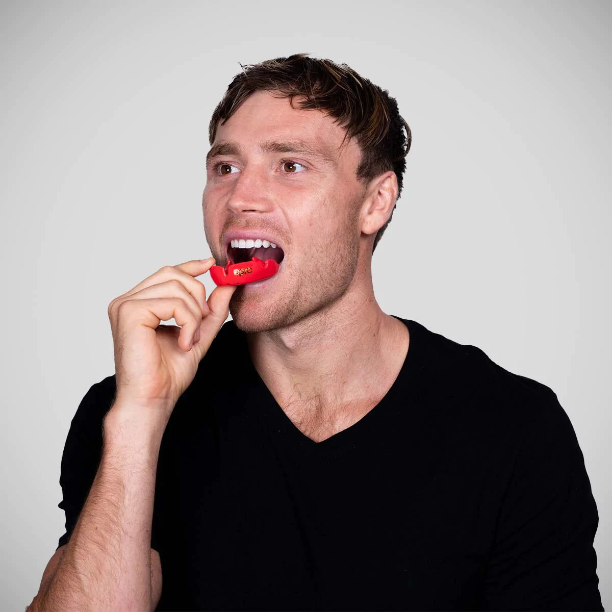 Red Opro Bronze Self-Fit Mouth Guard