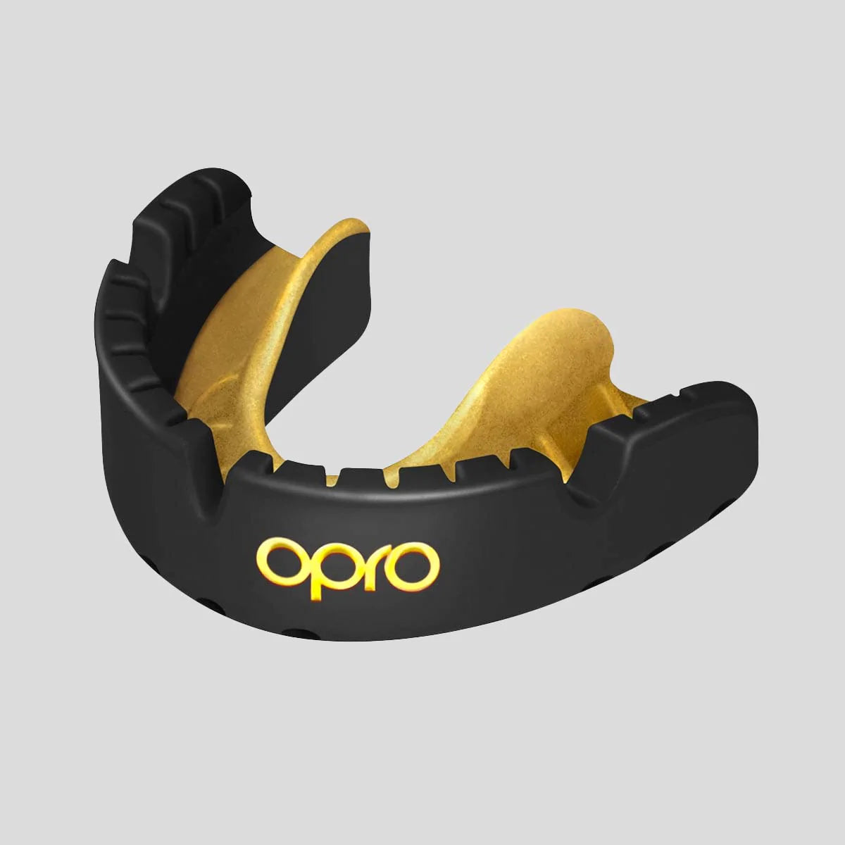 Black-Gold Opro Gold Braces Self-Fit Mouth Guard
