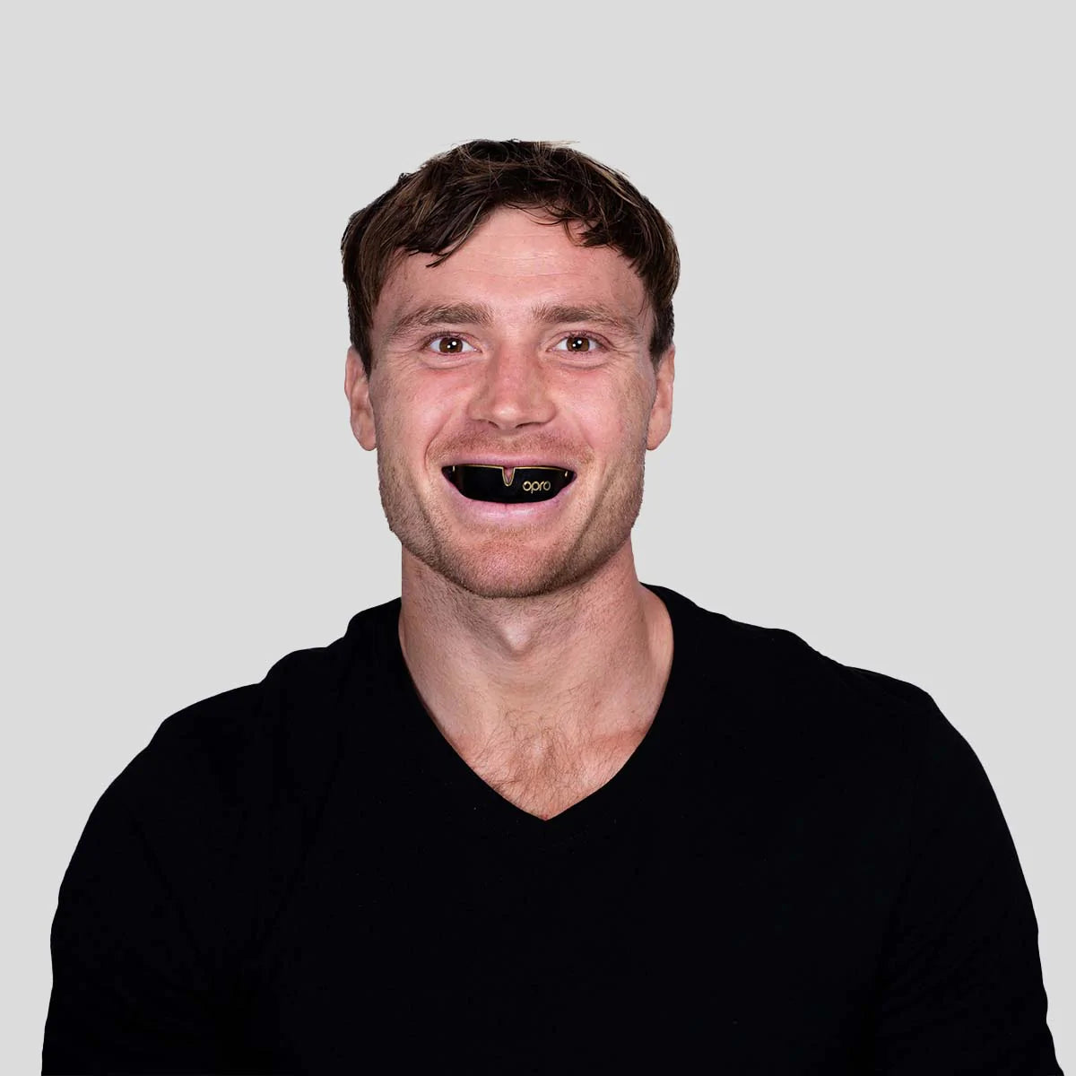 Black-Gold Opro Gold Self-Fit Mouth Guard