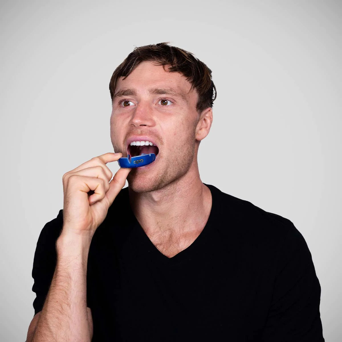 Blue/Pearl Opro Gold Self-Fit Mouth Guard