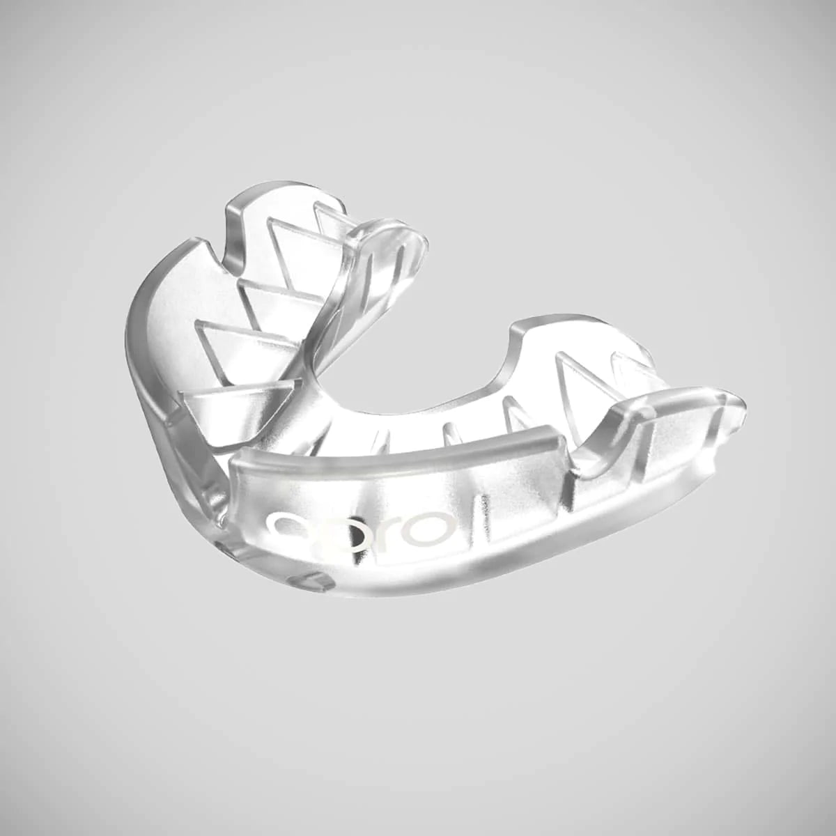 Clear Opro Silver Self-Fit Mouth Guard
