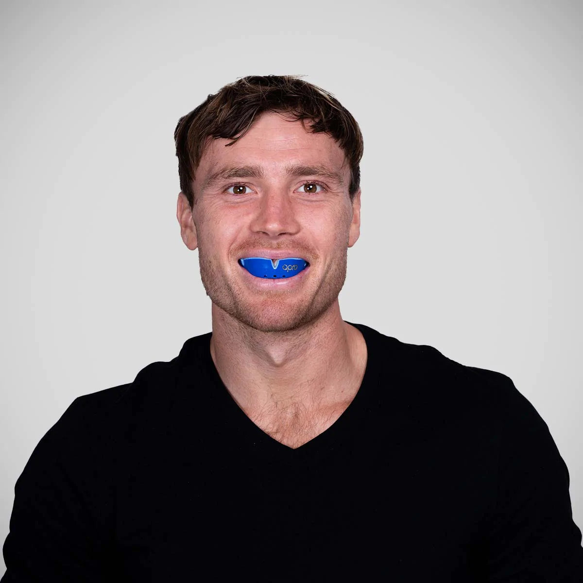 Dark Blue/Blue Opro Silver Self-Fit Mouth Guard