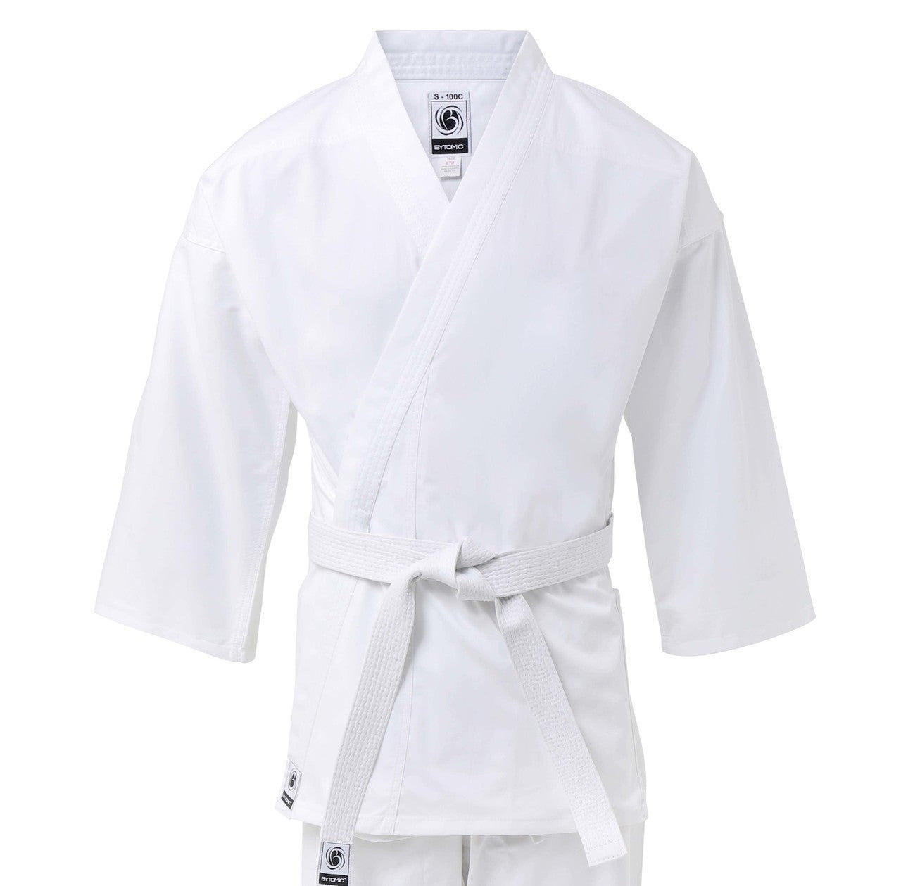Enfants Blanc Kimono de karaté Poly/Coton Enfants karaté Uniformes  (0000/100 cm 3–4 Ans) : : Mode