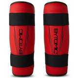 Red/Black Bytomic Axis V2 Shin Guards