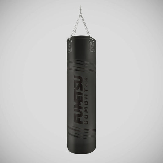 Black/Black Fumetsu Charge 4ft Punch Bag