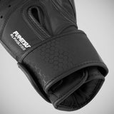 Black/Black Fumetsu Alpha Pro Boxing Gloves