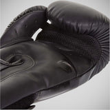 Black/Black Venum Elite Boxing Gloves