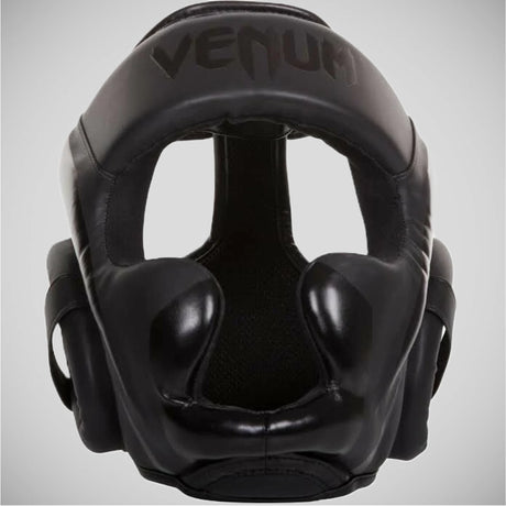 Black/Black Venum Elite Head Guard