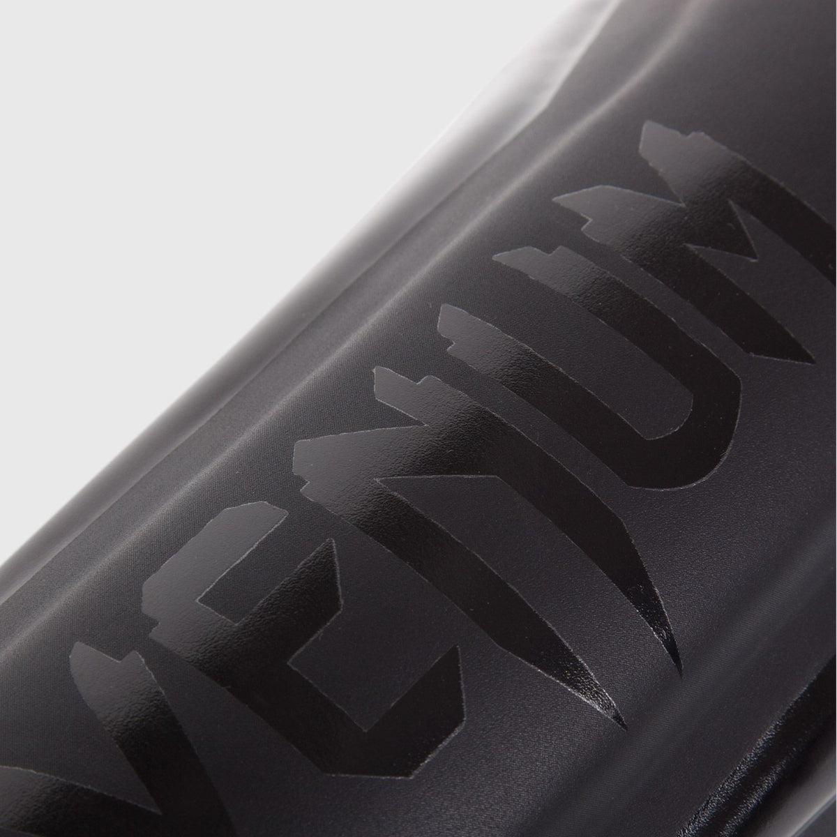 Black/Black Venum Elite Shin Guards