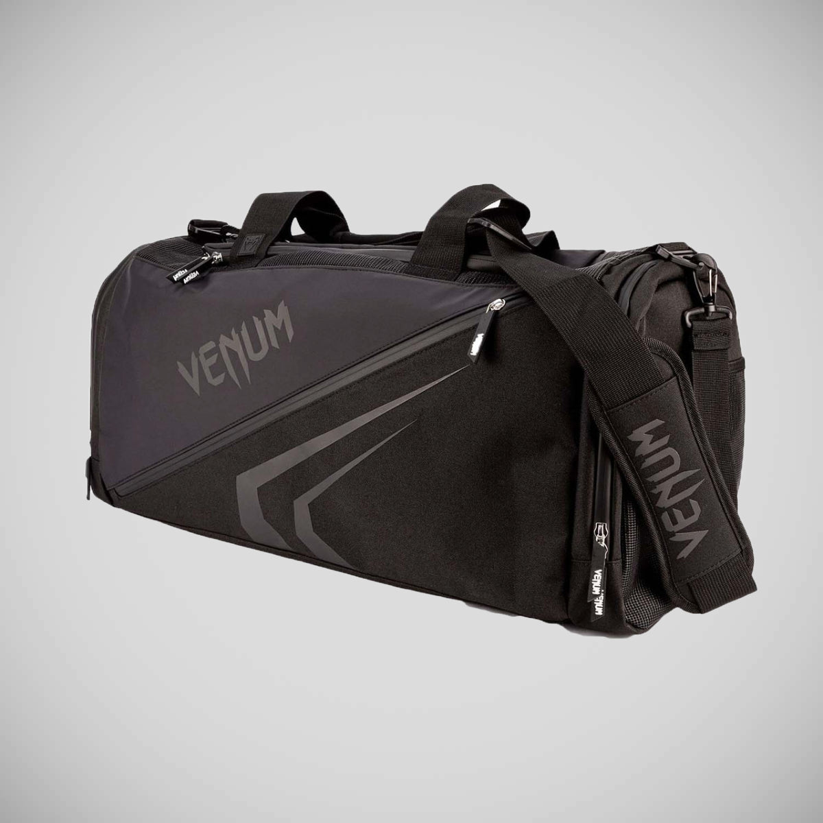 Black/Black Venum Trainer Lite Evo Sports Bag