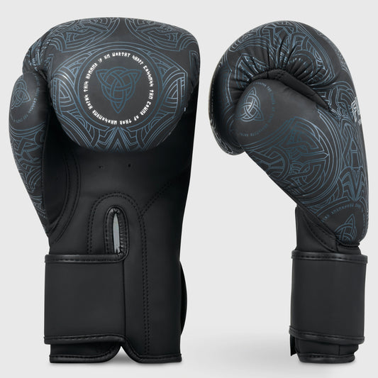 Black/Blue Fumetsu Mjolnir Boxing Gloves