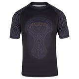 Black/Bronze Fumetsu Mjolnir Short Sleeve Rash Guard