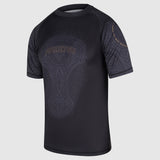 Black/Bronze Fumetsu Mjolnir Short Sleeve Rash Guard