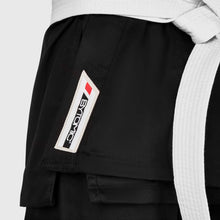 Black Bytomic Red Label 7oz Cotton Adult Karate Uniform