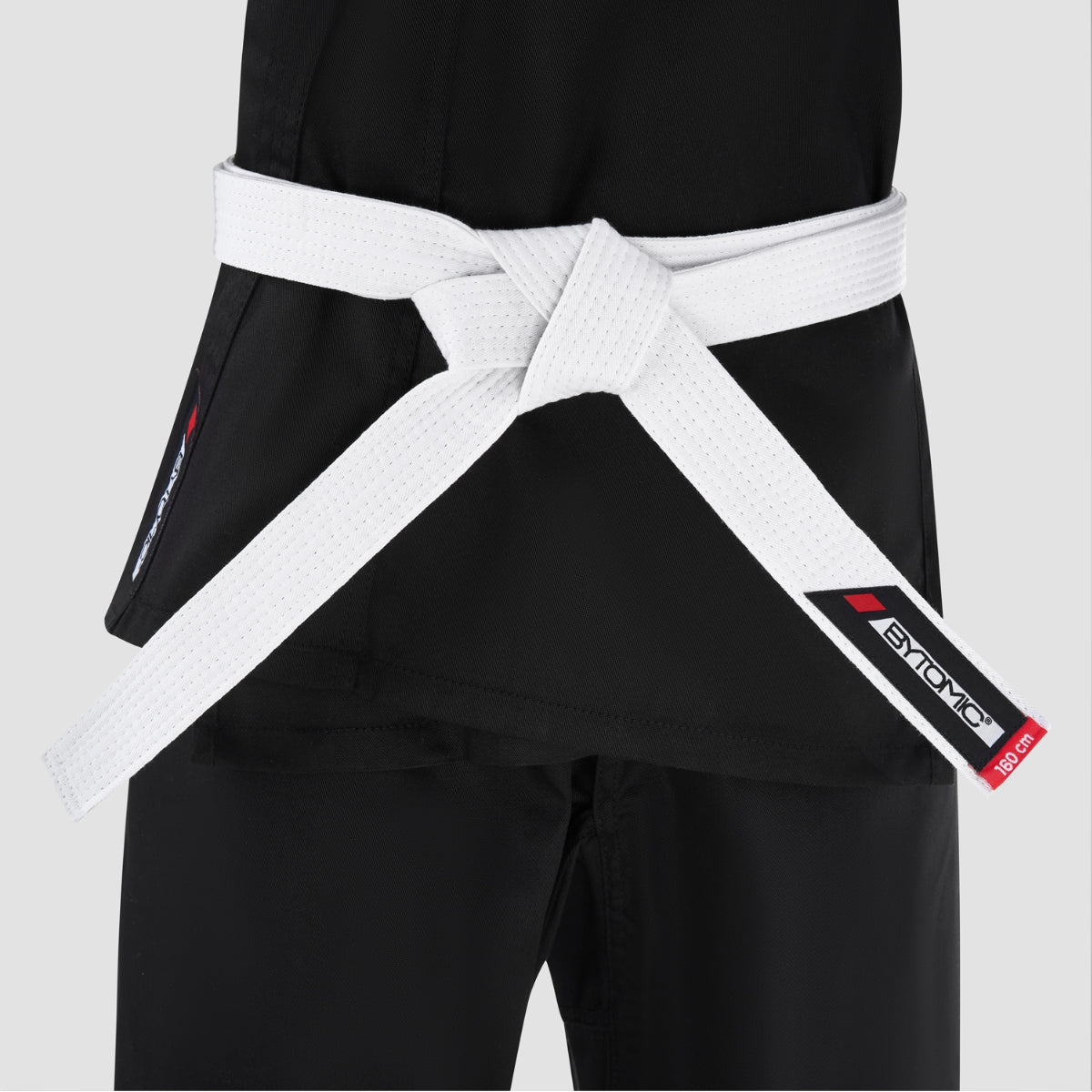 Black Bytomic Red Label 7oz Lightweight Adult Karate Uniform