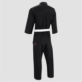 Black Bytomic Red Label 7oz Lightweight Kids Karate Uniform