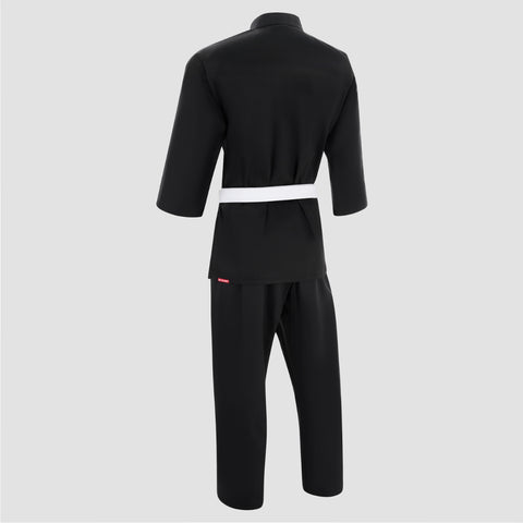 Black Bytomic Red Label 7oz Lightweight Adult Karate Uniform