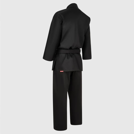 Black Bytomic Red Label V-Neck Kids Martial Arts Uniform