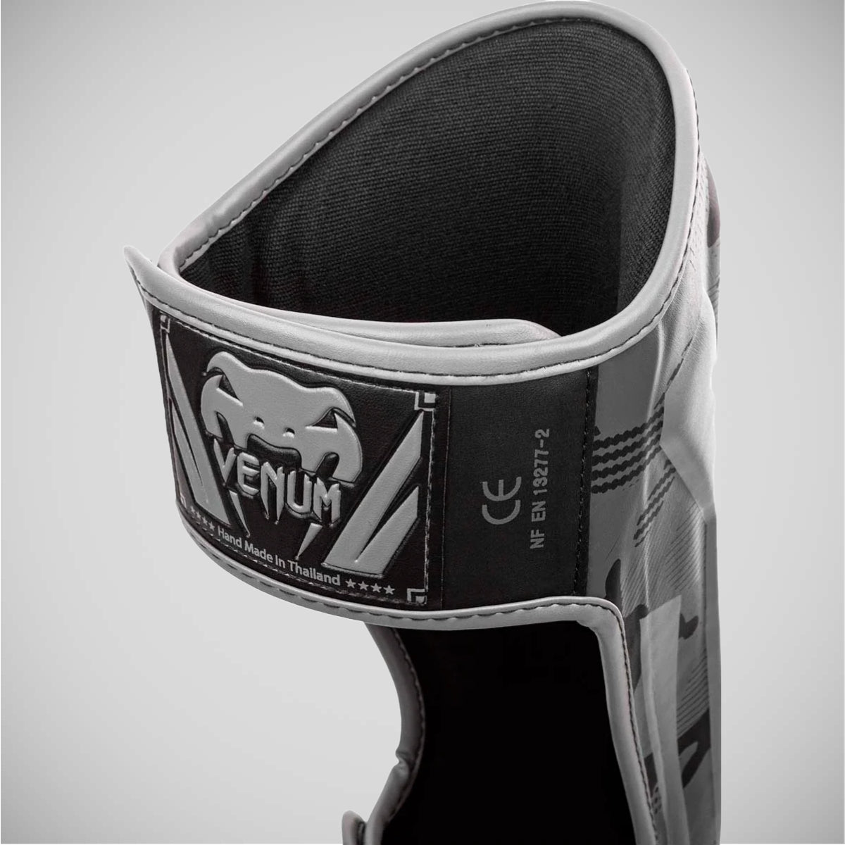 Black/Dark Camo Venum Elite Shin Guards