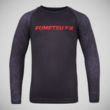 Black Fumetsu Arc Kids Long Sleeve Rash Guard