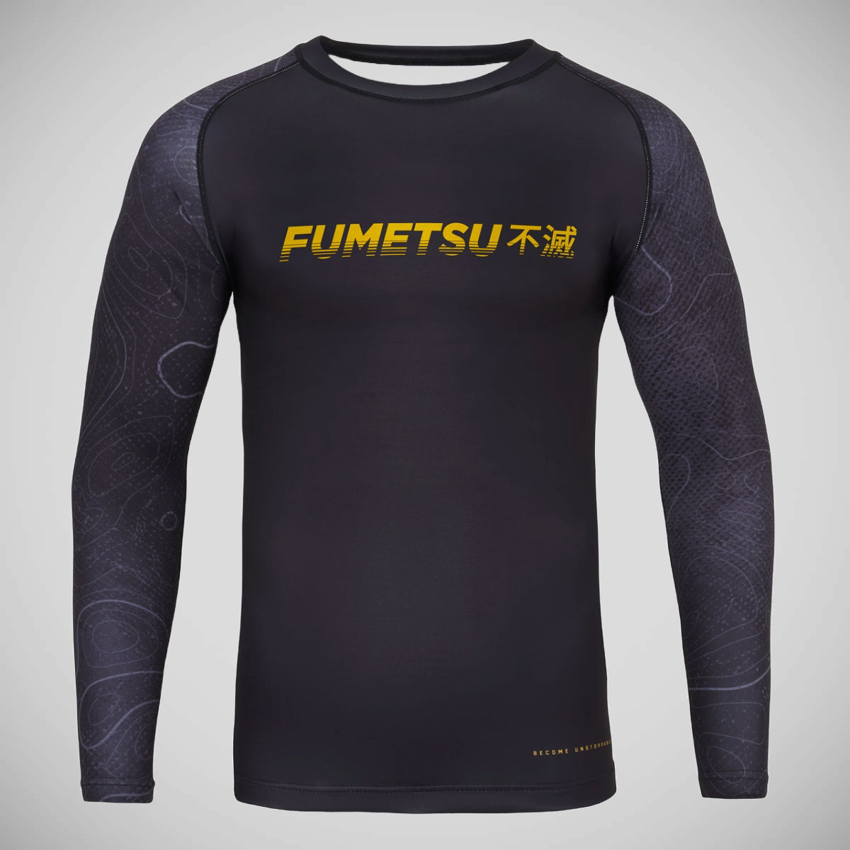 Black Fumetsu Arc Long Sleeve Rash Guard