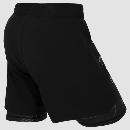 Black Fumetsu Icon Dual Layer Fight Shorts