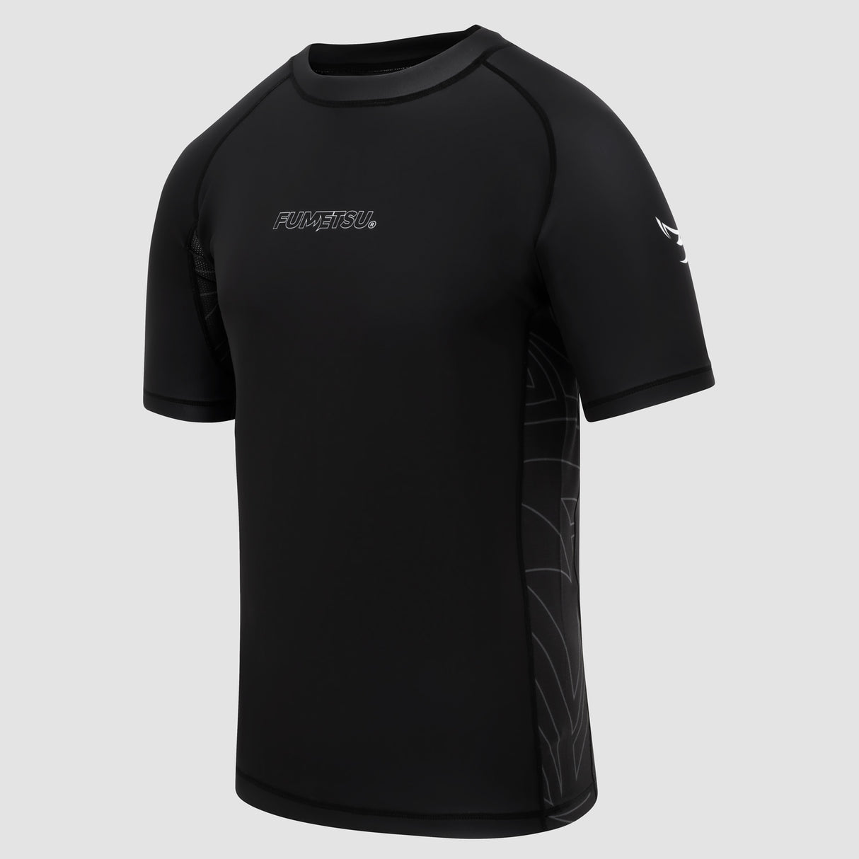 Fumetsu Icon Short Sleeve Rash Guard Black