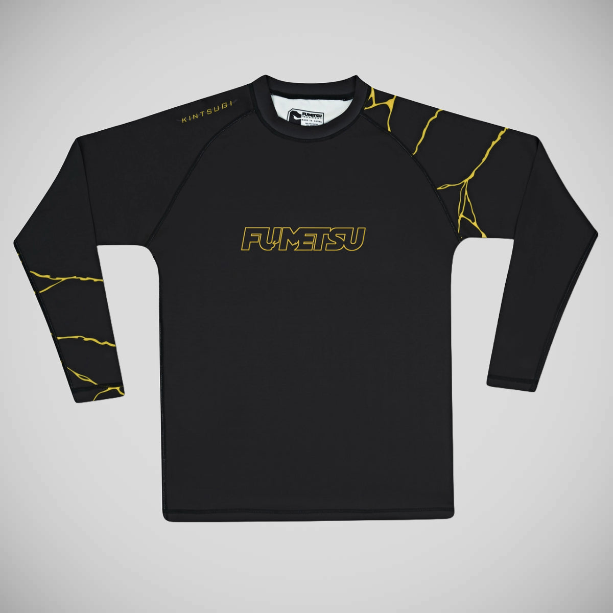 Black Fumetsu Kintsugi Long Sleeve Rash Guard