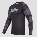 Black Fumetsu Snake Eyes Long Sleeve Rash Guard