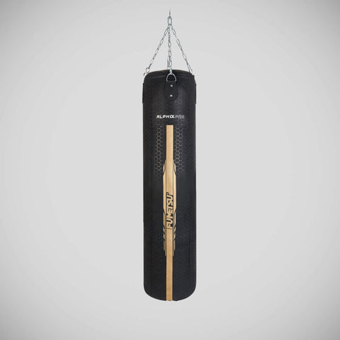 Black/Gold Fumetsu Alpha Pro 5ft Punch Bag