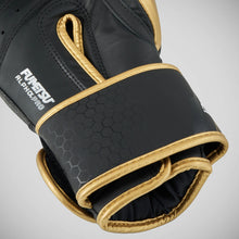 Black/Gold Fumetsu Alpha Pro Boxing Gloves