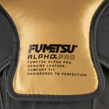 Black/Gold Fumetsu Alpha Pro Focus Mitts