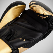 Black/Gold Venum Challenger 3.0 Boxing Gloves