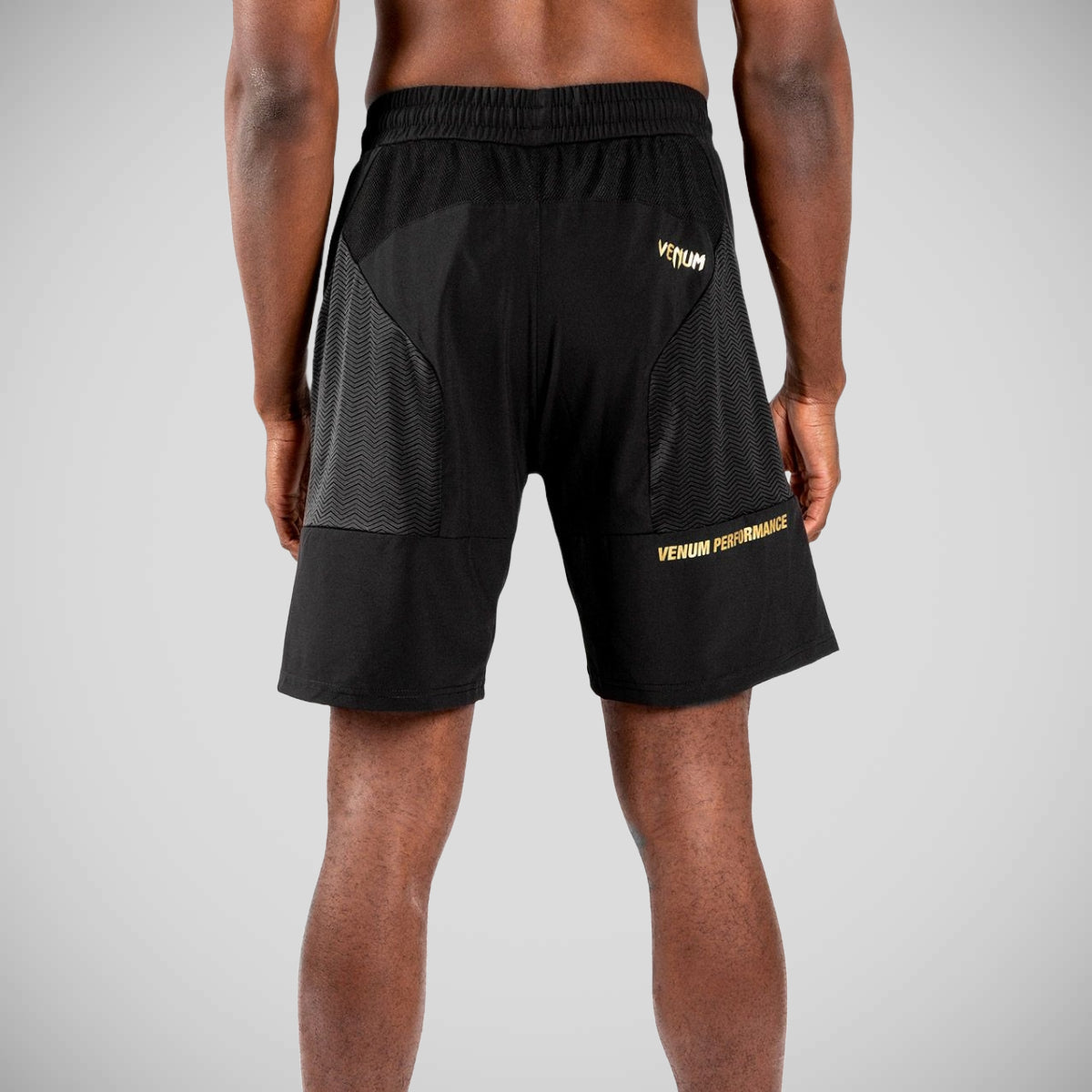 Black/Gold Venum G-Fit Training Shorts