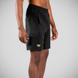 Black/Gold Venum G-Fit Training Shorts