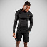 Black/Gold Venum G-Fit Training Shorts