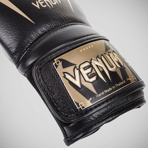Black/Gold Venum Giant 3.0 Boxing Gloves