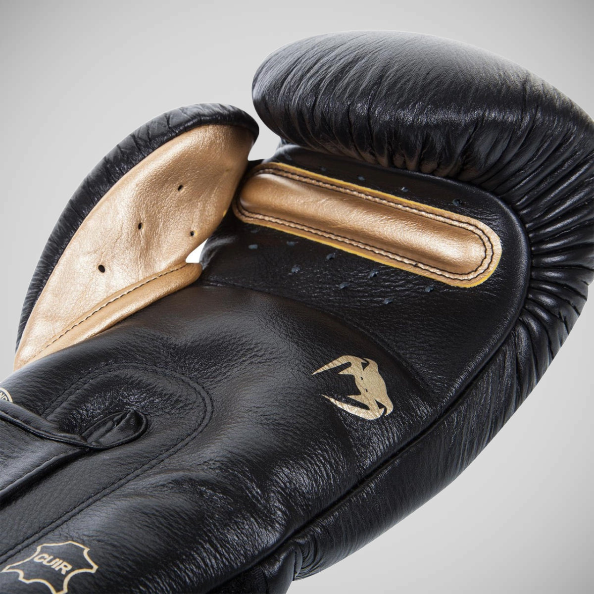 Black/Gold Venum Giant 3.0 Boxing Gloves