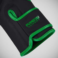 Black/Green Fumetsu Shield Kids Boxing Gloves