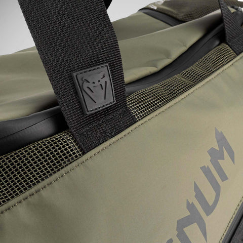 Black/Khaki Venum Trainer Lite Evo Sports Bag