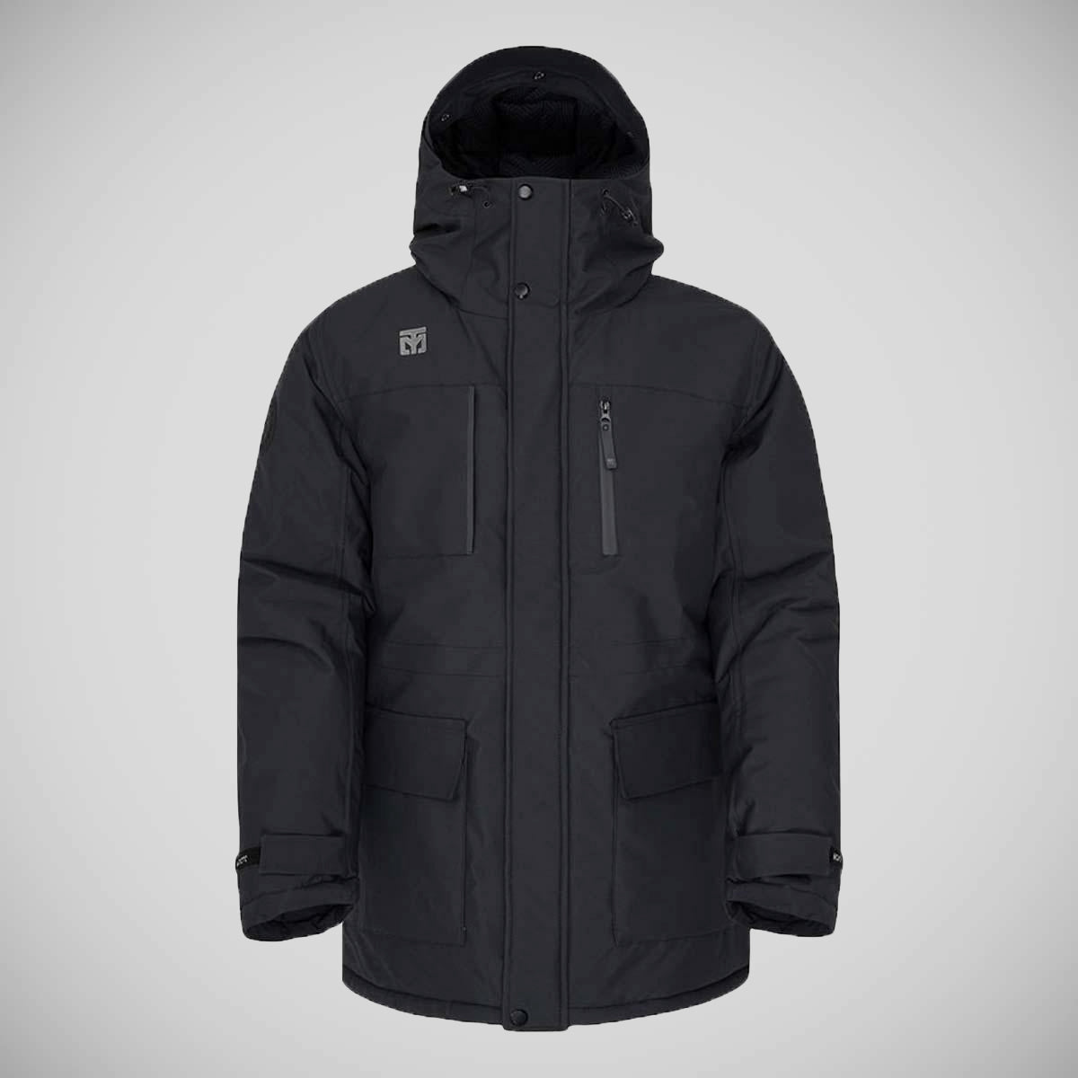 Black Mooto Europa S2 Winter Puffer Jacket