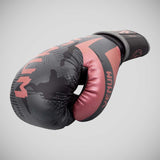 Black/Pink Venum Elite Boxing Gloves