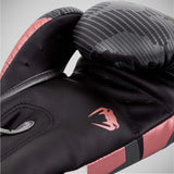 Black/Pink Venum Elite Boxing Gloves