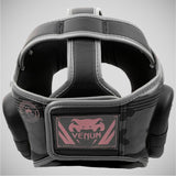 Black/Pink Venum Elite Head Guard