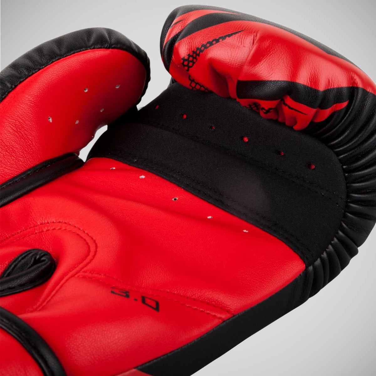 Black/Red Venum Challenger 3.0 Boxing Gloves