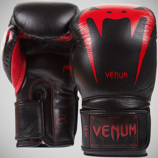 Black/Red Venum Giant 3.0 Boxing Gloves