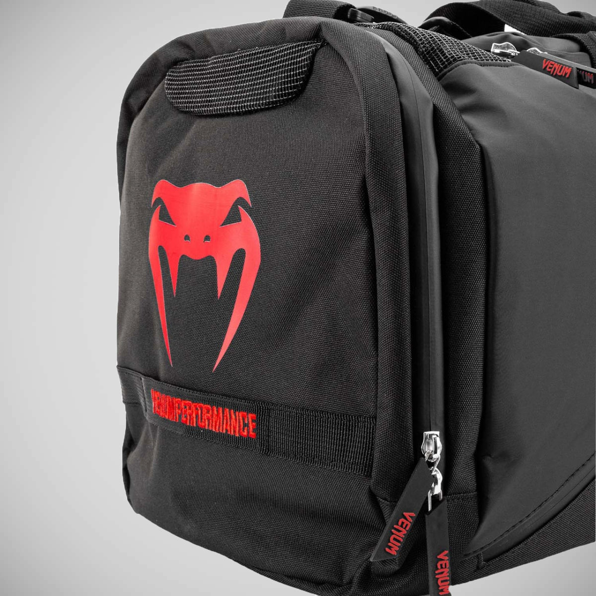 Black/Red Venum Trainer Lite Evo Sports Bag